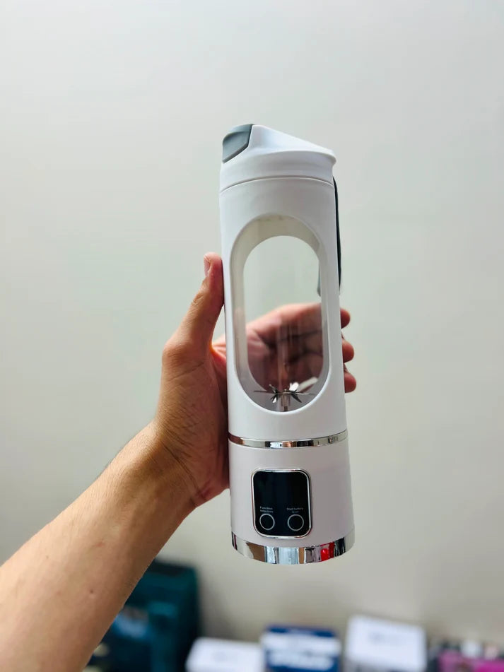 Portable Blender with LED Display – 3 Speed USB Rechargeable Smoothie & Juice Maker HP-118