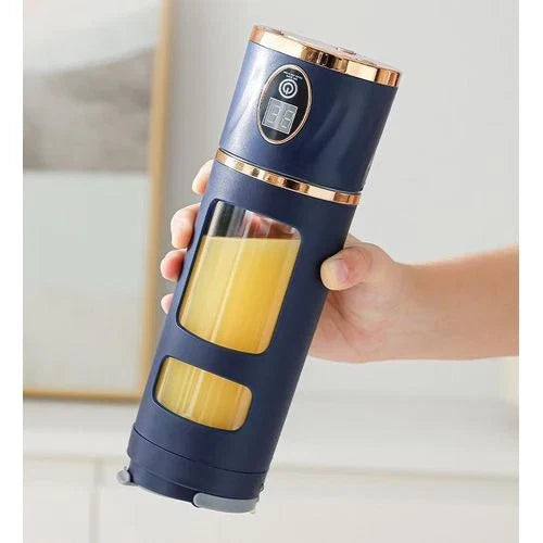 Portable Blender with LED Display – 3 Speed USB Rechargeable Smoothie & Juice Maker HP-118