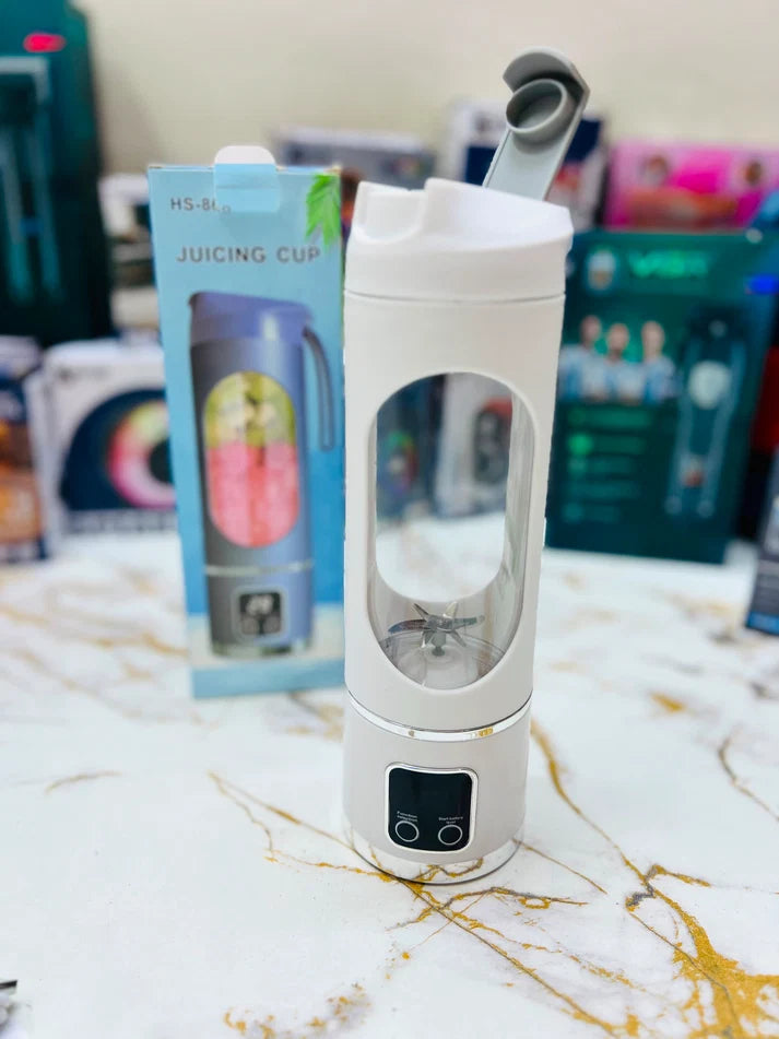 Portable Blender with LED Display – 3 Speed USB Rechargeable Smoothie & Juice Maker HP-118